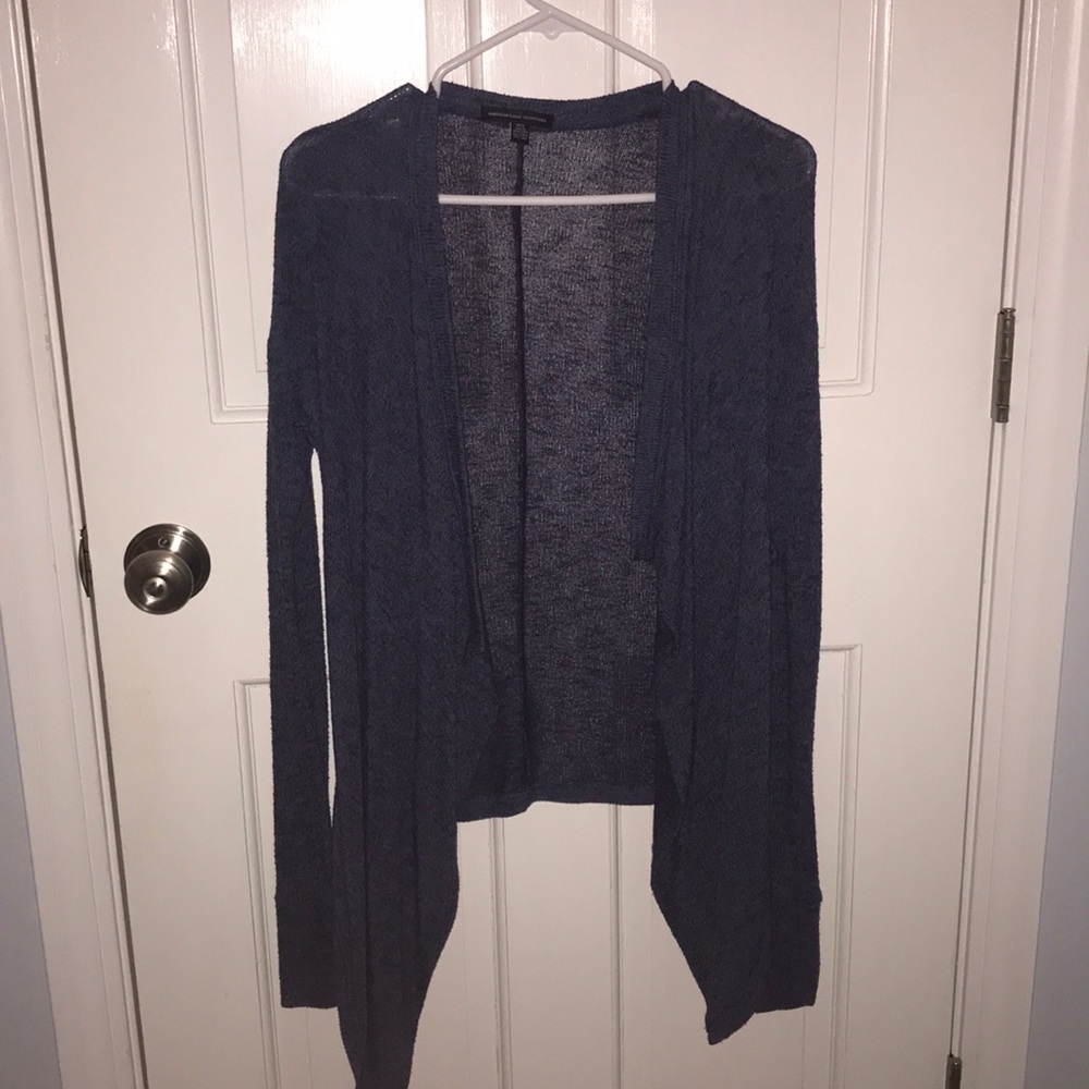 Blue/grey cardigan, size medium, American Eagle